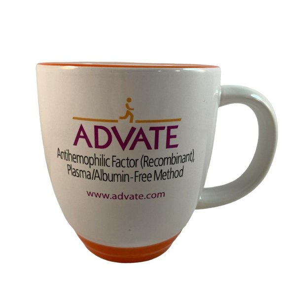 ADVATE Pharmaceutical Coffee Mug Collectible Drug Rep Promotional Advertising - Picture 1 of 12